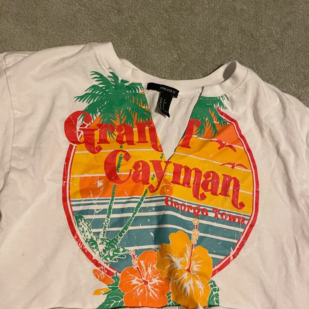 sunset crop top! 
size: SMALL
condition: like new - Picture 2 of 3